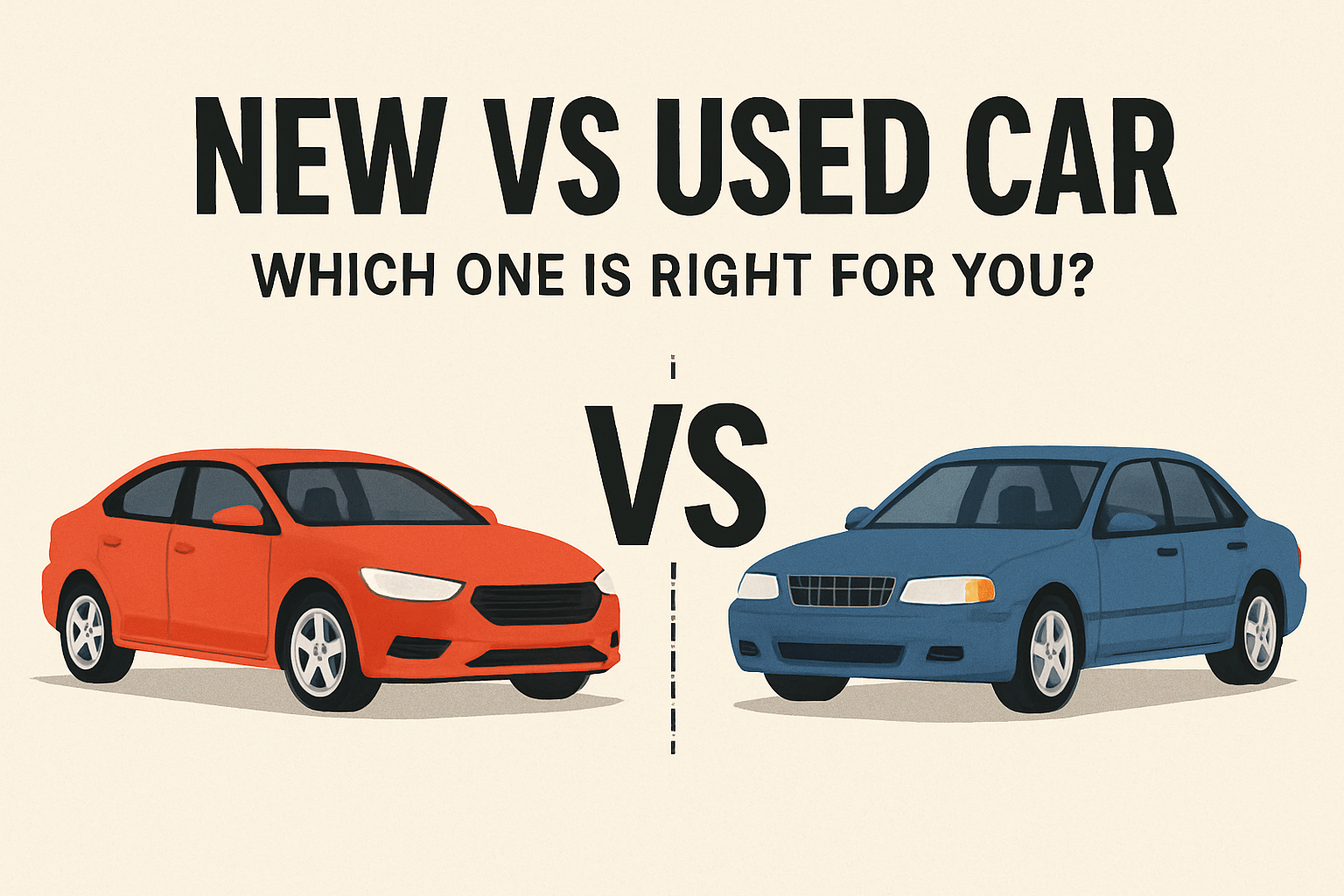 car dealership tips illustration ALM Motors test drive financing clean vehicles